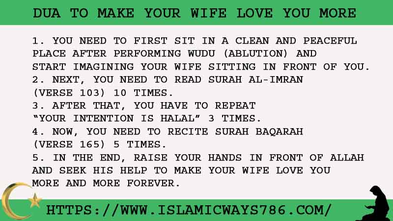 5 Tested Dua To Make Your Wife Love You More