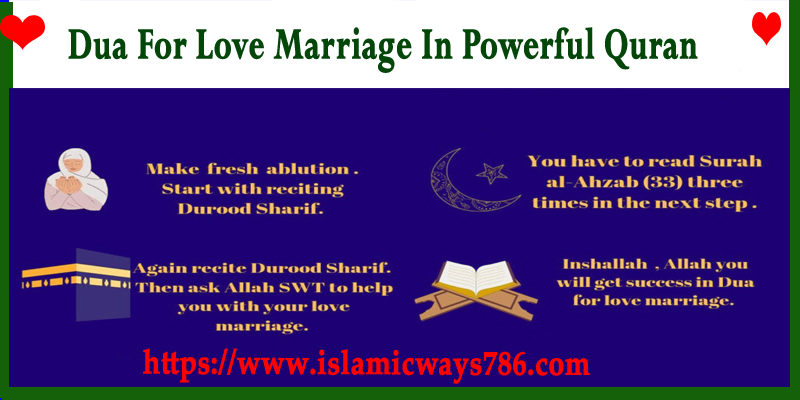 Dua For Love Marriage In Powerful Quran